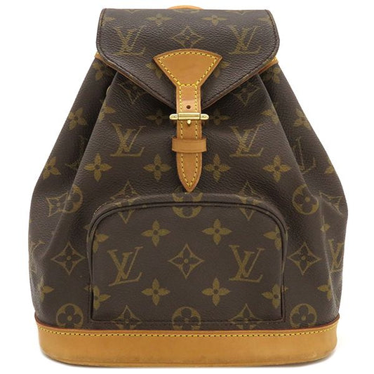 Louis Vuitton Backpack Daypack Mini Montsouris Monogram Canvas Monogram Gold