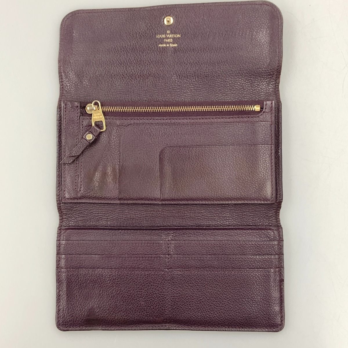 Louis Vuitton Monogram Empreinte Portefeuille Virtuose Tri-Fold Long Wallet