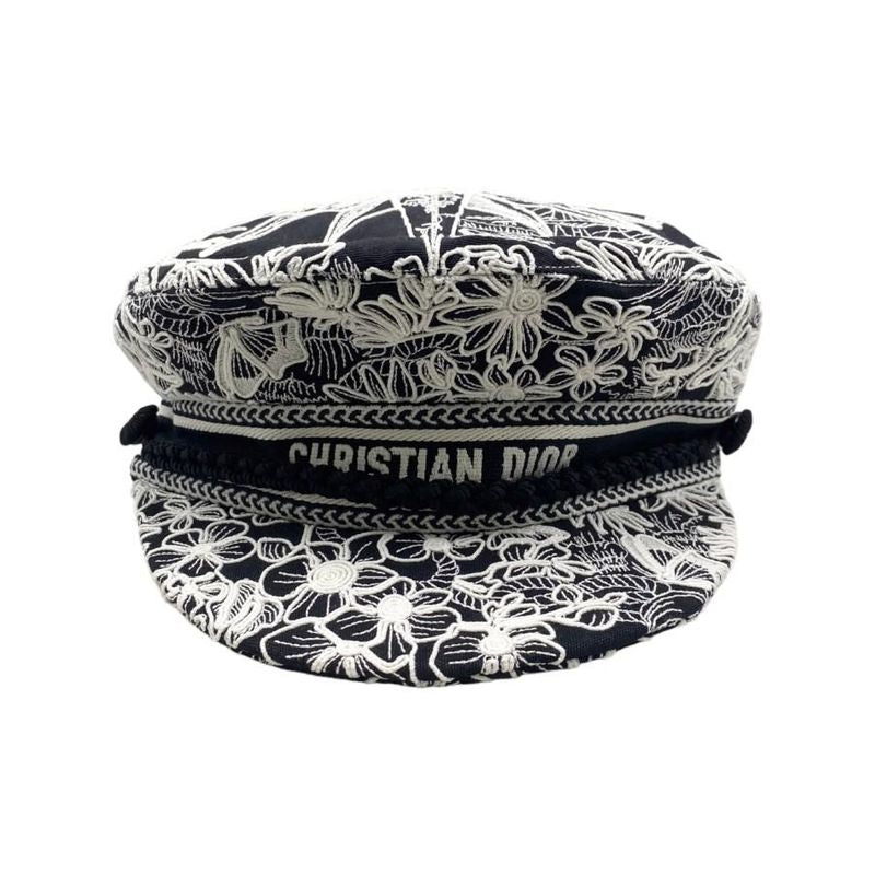 Christian Dior Sailor Cap Embroidered Design Travel Cap 31rev920x131 56 Size