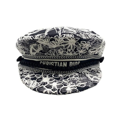 Christian Dior Sailor Cap Embroidered Design Travel Cap 31rev920x131 56 Size