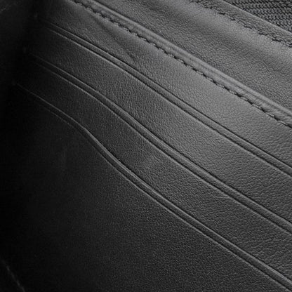 Louis Vuitton Long Wallet Zippy Wallet Monogram Mahina Noir Black Silver
