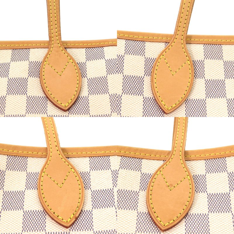 Louis Vuitton Neverfull MM Damier Azure N51107 Tote Bag LV 1170 Louis Vuitton