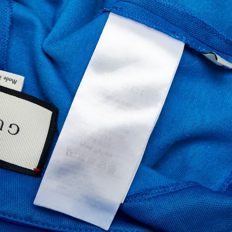 Gucci Webline Pants Sideline Size: XL 467527 Blue Multicolor Polyester Cotton