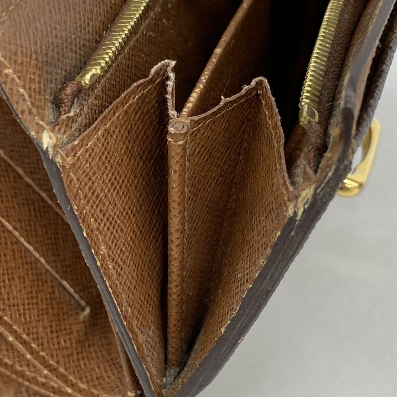 Louis Vuitton Trifold Wallet Monogram Portefeuille Koala M58013 Brown Ladies