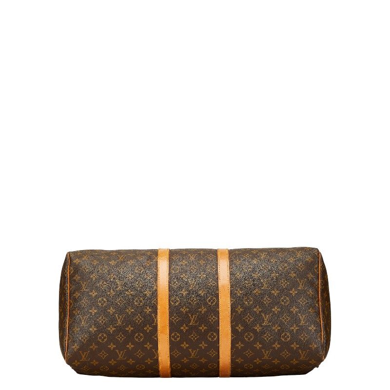 Louis Vuitton Monogram Keepall 55 Boston Bag Travel Bag Travel Bag M41424 Brown