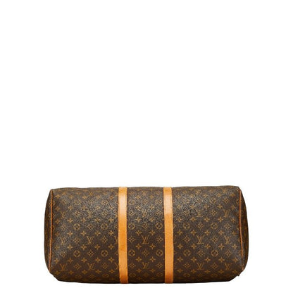 Louis Vuitton Monogram Keepall 55 Boston Bag Travel Bag Travel Bag M41424 Brown