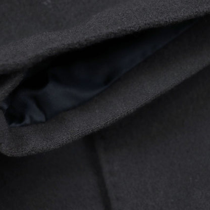 Christian DIOR Vintage 100% Cashmere Double Chester Coat Dark