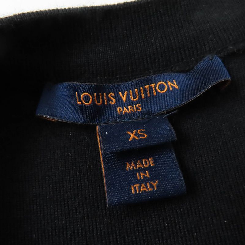 Louis Vuitton 19AW Wool Cashmere Silk Blend Floral Print Puff Sleeves Short