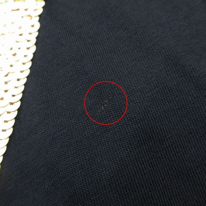 Gucci 20ss Logo Heart Sequin Short Sleeve T-Shirt Cut and Sewn 492347 Xjb72