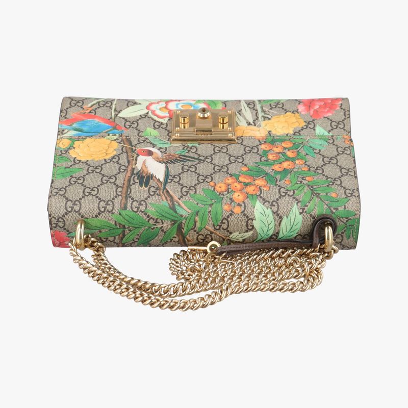Gucci Padlock Beige And Multicolor PVC Coated Canvas 409486g019735366