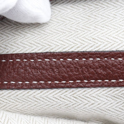 Hermes Garden Party TPM Country Rouge Ash Wine Red C Ladies Handbag