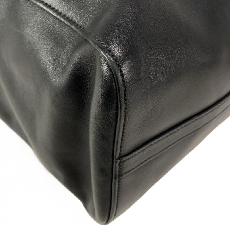 Prada Tote Bag - 1bg041 Black Leather