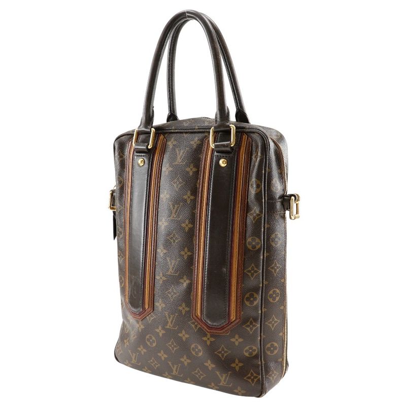 Louis Vuitton Porte Documents Vertical Monogram Bequia M95529 Monogram Canvas