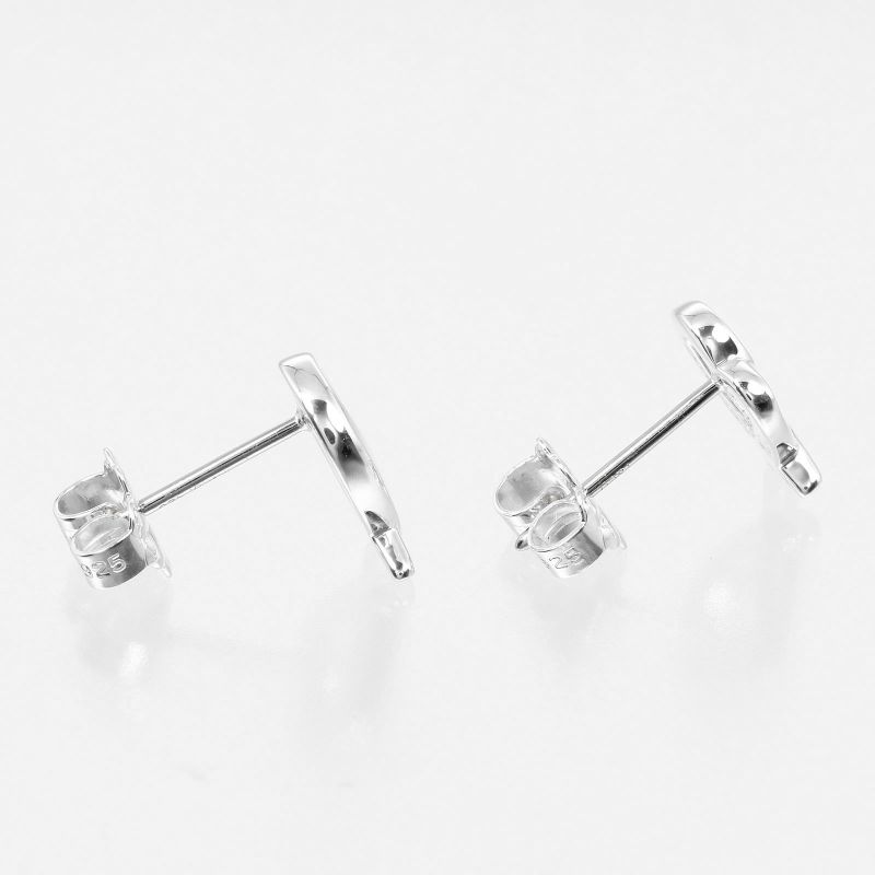 Tiffany & Co Loving Heart 925 Silver Ladies 1.5g Earrings