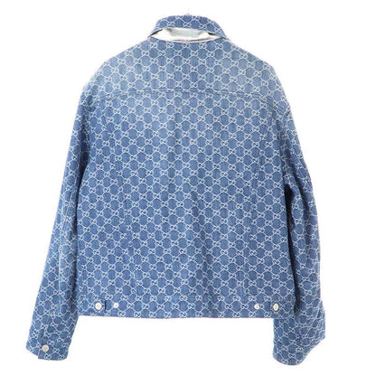 Gucci Sample 22aw GG Reversible Denim Jacket Reversible Over Denim Jacket