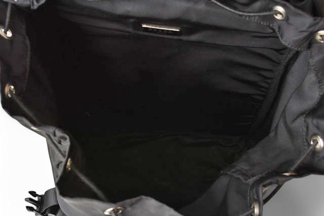 Prada Backpack Sac Backpack Men Women Prada Day Bag Nylon Black V135
