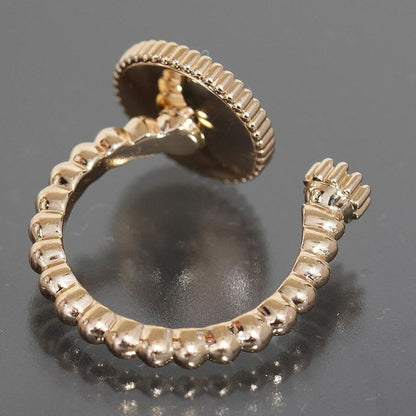 Dior Rose De Van Pave Diamond Ring 750 18K Pink Gold Box And Paper E1112