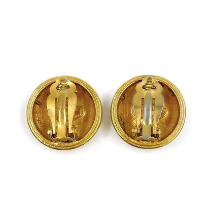 Chanel Coco Mark Vintage GP Earrings