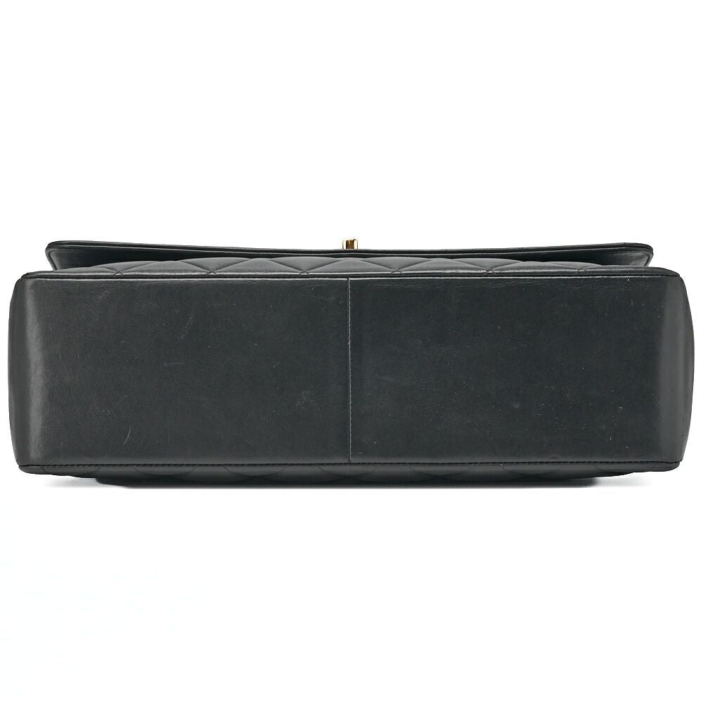 Chanel Shoulder Bag Decacoco Turnlock Matelasse Black Gold Hardware Brand [no