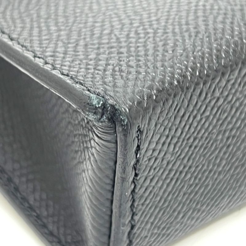 Hermes Shoulder Bag Nap To Go Vaux Epson Black