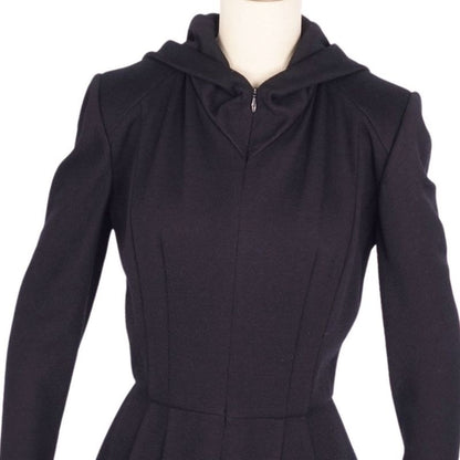 Vintage Hermes Dress Hooded Lo