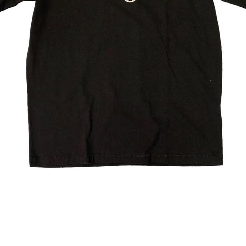 Christian Dior X Erl Collaboration T-Shirt 313j647a0817 Cotton Black Silver