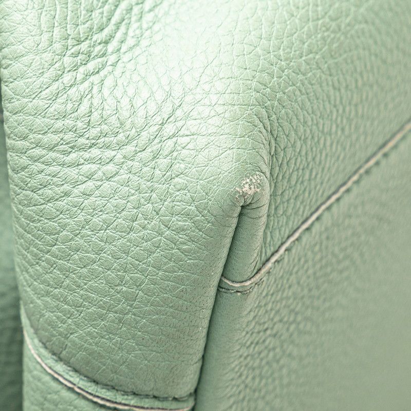 Bottega Veneta Intrecciato Roma Green Leather Women's Bottega Veneta