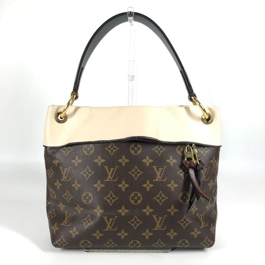 Louis Vuitton Shoulder Bag Monotuille Lebouzas M43576 Monogram Canvas Creme