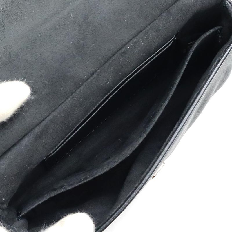 Fendi Crossbody Shoulder Bag Handbag Double Micro Baguette 8m0371-sf5