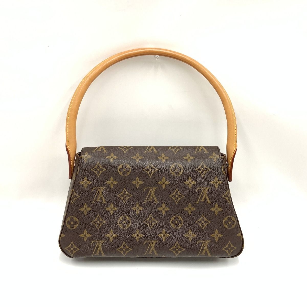 Louis Vuitton Monogram Mini Looping Semi-Shoulder Bag M51147 Brown