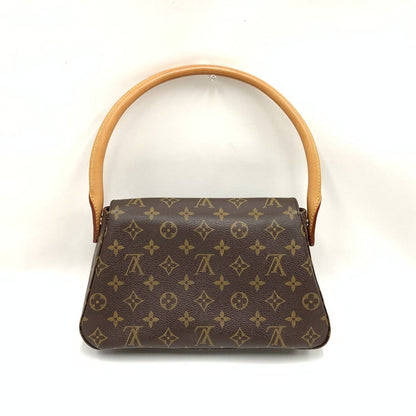 Louis Vuitton Monogram Mini Looping Semi-Shoulder Bag M51147 Brown