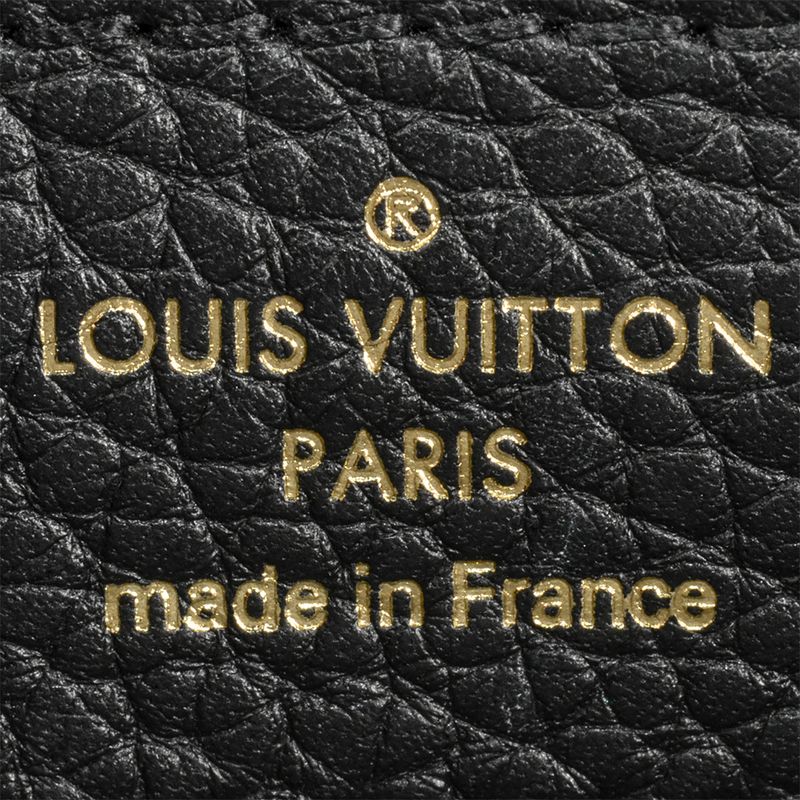 Louis Vuitton Capucines BB Handbag Leather Enamel M59269 Black