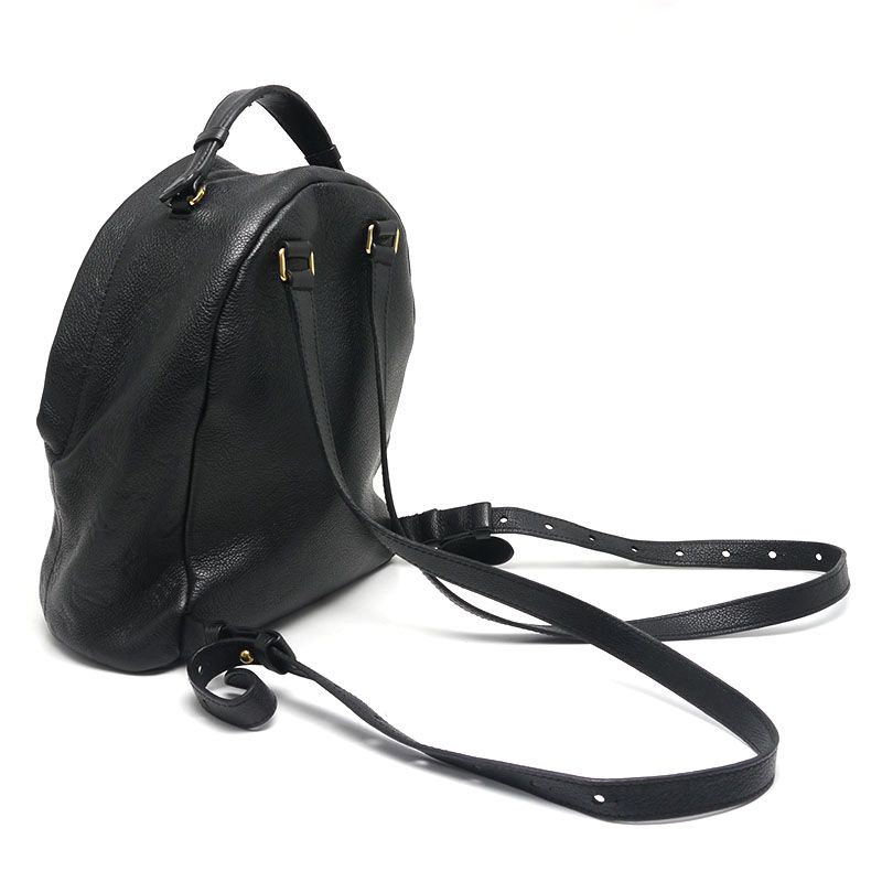 Louis Vuitton Sorbonne M44016 Empreinte Noir Black Backpack