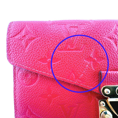 Louis Vuitton Monogram Portefeuille Long Wallet Red