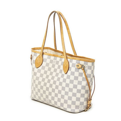 Louis Vuitton Neverfull Ivory Damier Azure AB