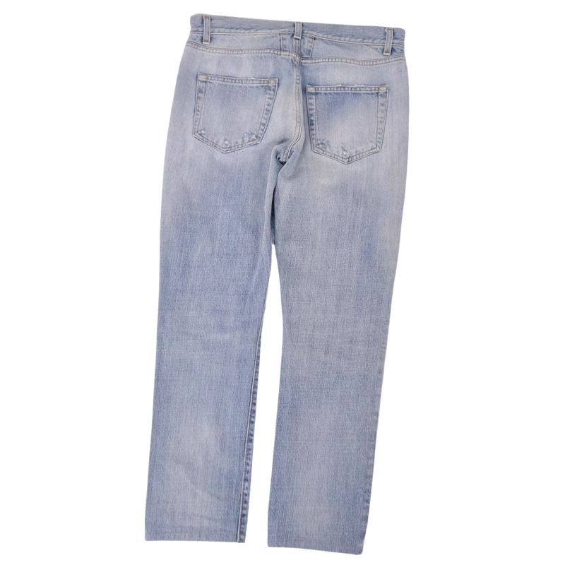 Celine Trousers Denim Pants Damaged Cotton Botto