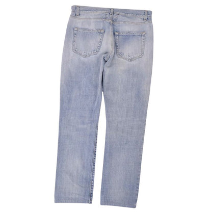 Celine Trousers Denim Pants Damaged Cotton Botto