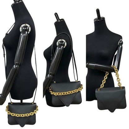 Bottega Veneta Mount Envelope Leather 3-Way Shoulder Bag Handbag