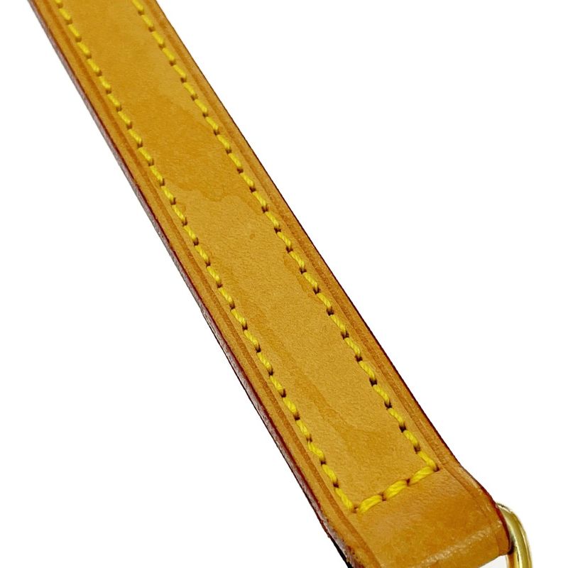 Louis Vuitton Leather Shoulder Strap Brown 399614