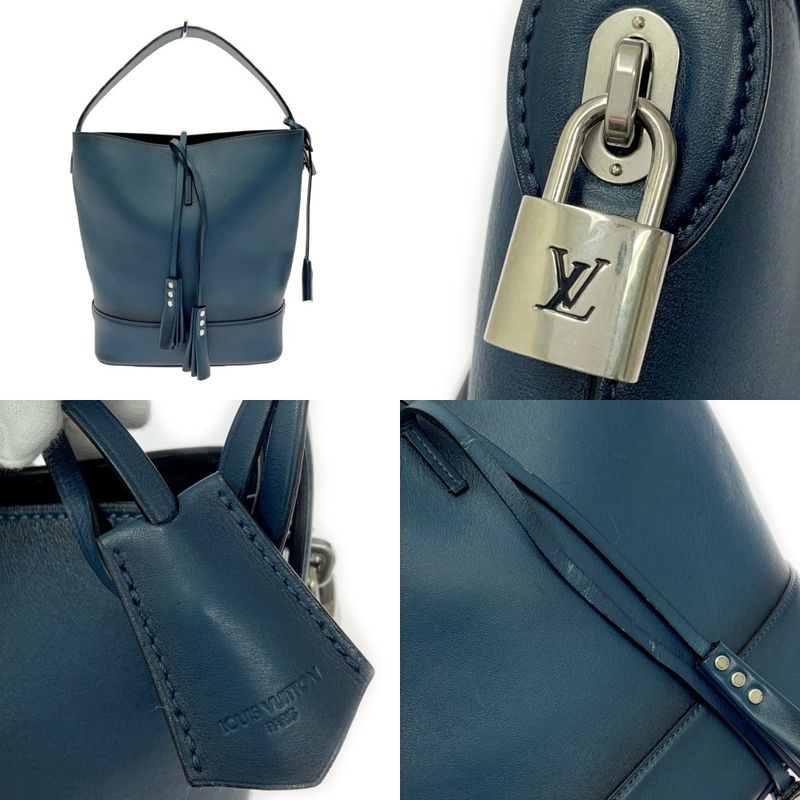 Louis Vuitton M94588 Leather Nn14gm Cuir Nuance Blue 389331 Handbag
