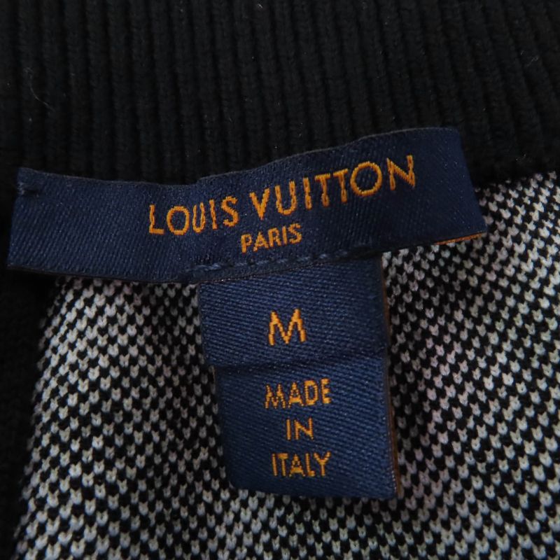 Louis Vuitton 21SS Wool Since1854 Monogram Knit Tight Skirt Black M Made In