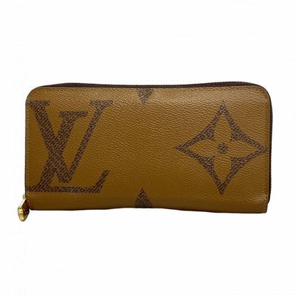 Louis Vuitton Long Wallet Monogram Giant Reverse Zippy Wallet M69353 Brown Men