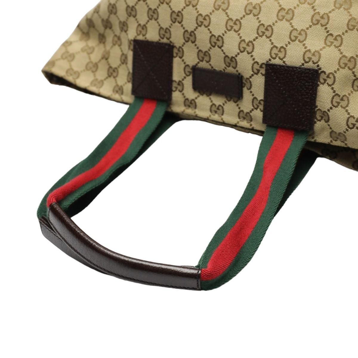 Gucci Handbag GG Canvas Tote Bag Beige