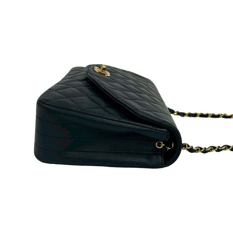 Chanel Chanel Vintage Quilted Coco Lambskin Leather Chain Shoulder Bag