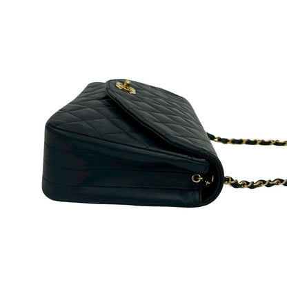 Chanel Chanel Vintage Quilted Coco Lambskin Leather Chain Shoulder Bag
