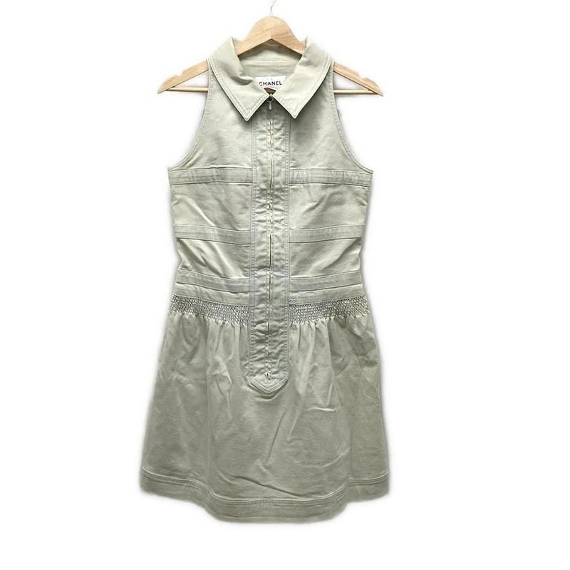 Chanel Dress Size 40 M Women - P23017 Light Blue