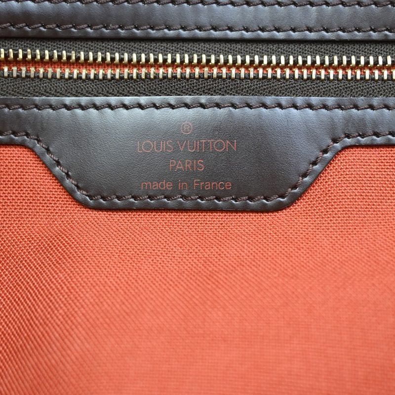 Louis Vuitton Shoulder Tote Bag Chelsea Damier Ebène N51119 16kb048