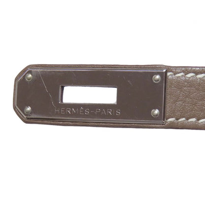 Hermes Birkin 30 Etape Silver Hardware Handbag Taurillon Women