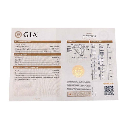 Chanel Ribbon De Chanel Diamond 025ct E/vvs2/3ex #51 Ring Pt Platinum Ring [with