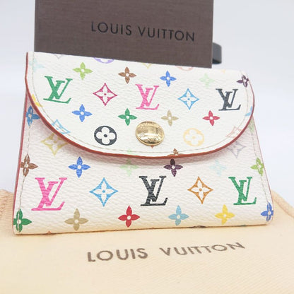 Louis Vuitton Multicolor Business Card Holder Card Case Envelop Carte De Visite